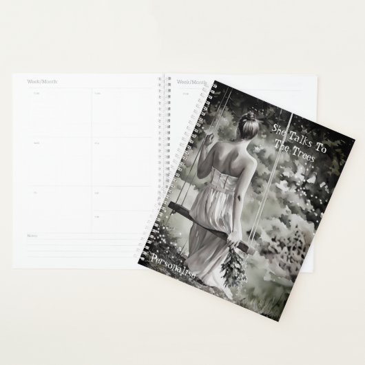 Sie spricht mit dem Hübschen Baumkatalog Planer (Anzeige)