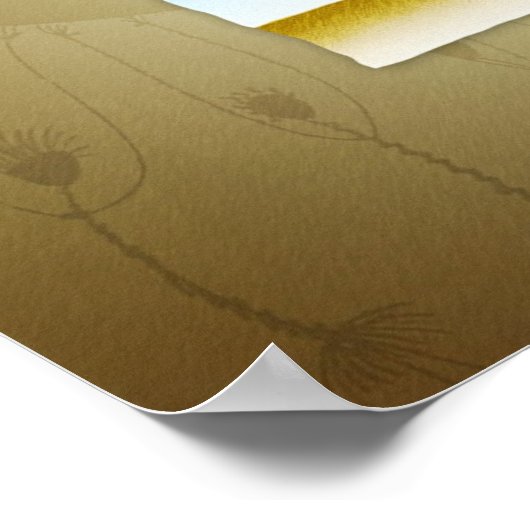 Sie stahlen den Mond, Version 2 Poster (Ecke)