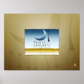 Sie stahlen den Mond, Version 2 Poster (Vorne)