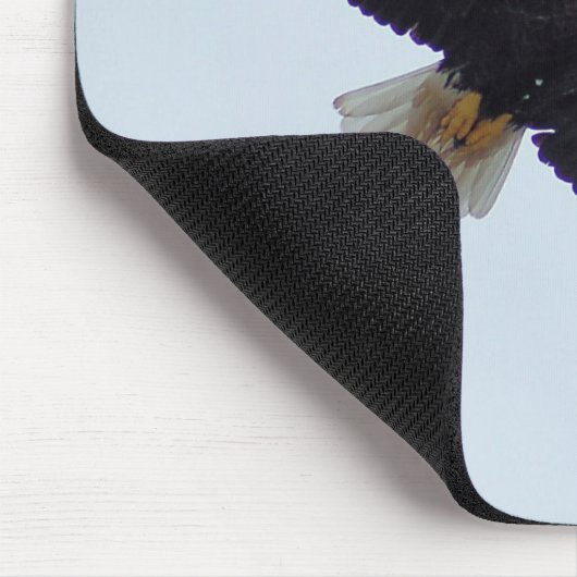 Sie steigen auf Flügeln wie Adlern an Mousepad (Ecke)