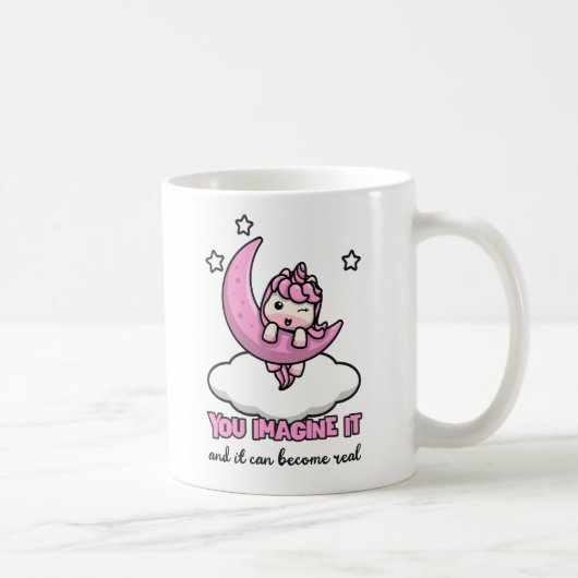 Sie stellen sich das vor und es kann echt werden kaffeetasse (Rechts)