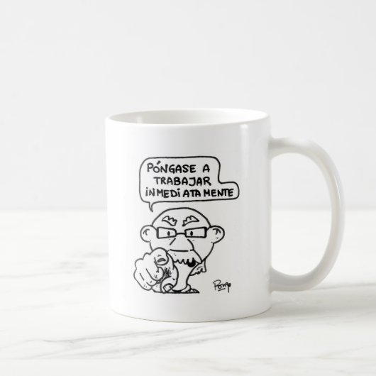 Sie stellen sich zu arbeiten kaffeetasse (Rechts)