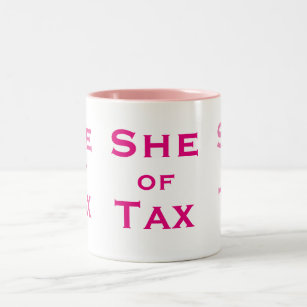 Sie Steuer-des weiblichen Zweifarbige Tasse