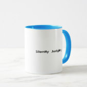 Sie still beurteilen tasse (VorderseiteRechts)
