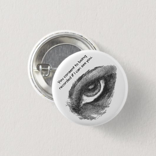 Sie stimmen zu notiert werden zu, wenn ich Sie Button (Vorne & Hinten)