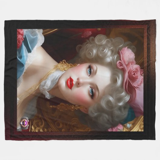 Sie sucht Liebe von Xzendor7 Fleecedecke (Vorderseite (Horizontal))