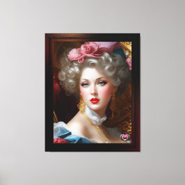 Sie sucht Liebe von Xzendor7 Leinwanddruck