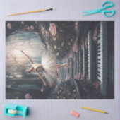 Sie tanzt für die Bäume Seidenpapier (Basteln)