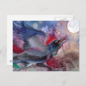 Sie tanzte durch das Licht des Mondes Postkarte (Vorne/Hinten)