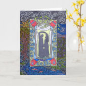 Sie tanzten auf der Hochzeit in Cana Karte (Gelbe Blume)