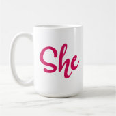 Sie Tasse (Links)