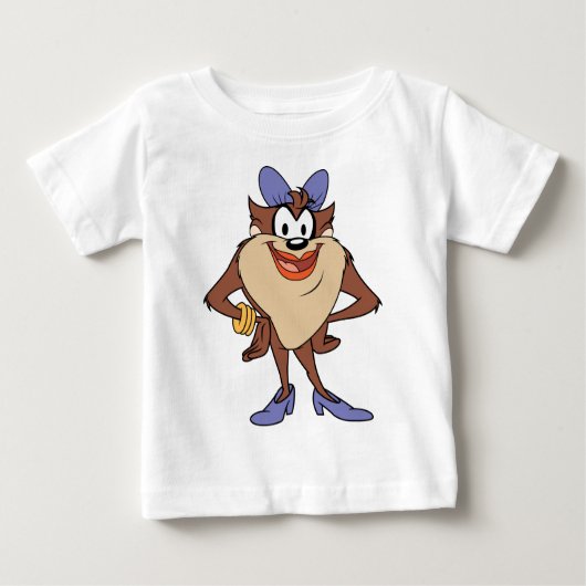 Sie-Teufel in Farbe Baby T-shirt (Vorderseite)