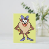 Sie-Teufel in Farbe Postkarte (Stehend Vorderseite)