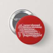 Sie-Teufel Knopf Button (Vorne & Hinten)