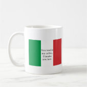 Sie Toucha mein Kaffee I Breaka Sie stellen Kaffeetasse (Links)