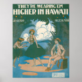 Sie tragen "Em Higher" in Hawaii Poster (Vorne)