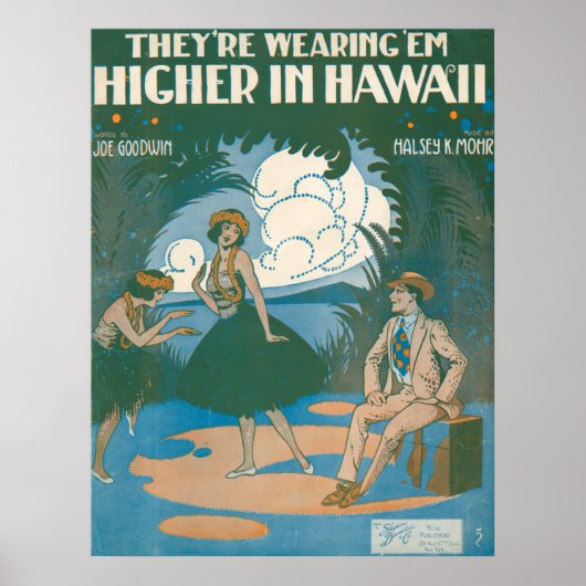 Sie tragen "Em Higher" in Hawaii Poster (Vorne)