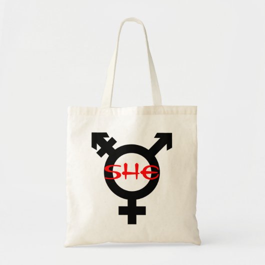 Sie Transgender Tragetasche (Vorne)