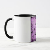 Sie trat von der Kante und flog Zitat Tasse (Links)