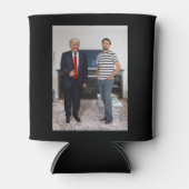 Sie treffen Präsident Donald Trump | Foto hinzufüg Dosenkühler (Vorderseite)