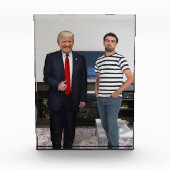 Sie treffen Präsident Donald Trump| Foto hinzufüge (Vorderseite)