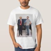 Sie treffen Präsident Donald Trump| Foto hinzufüge T-Shirt (Vorderseite)