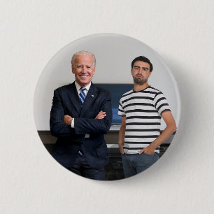 Sie treffen Präsident Joe Biden   Foto hinzufügen Button