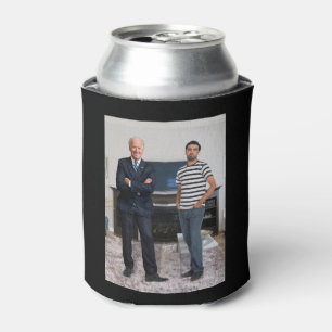 Sie treffen Präsident Joe Biden   Foto hinzufügen Dosenkühler