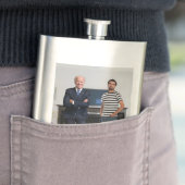 Sie treffen Präsident Joe Biden | Foto hinzufügen Flachmann (Beispiel)