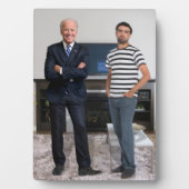 Sie treffen Präsident Joe Biden | Foto hinzufügen Fotoplatte (Vorderseite)