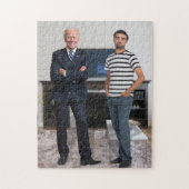 Sie treffen Präsident Joe Biden | Foto hinzufügen Puzzle (Vertikal)