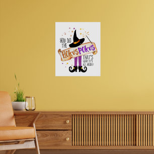 Sie tun den Hokus Pokus Hexenmagic ID982 Poster