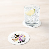 Sie tun den Hokus Pokus Hexenmagic ID982 Runder Pappuntersetzer (Vor Ort)