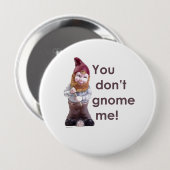 SIE TUN NICHT GNOME ICH (2) BUTTON (Vorne & Hinten)