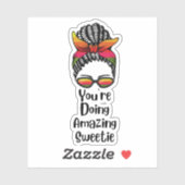 Sie tun phantastisch süß aufkleber (Blatt)