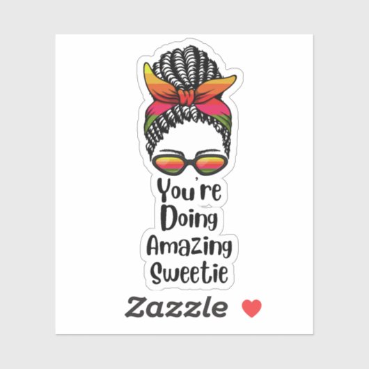 Sie tun phantastisch süß aufkleber (Blatt)