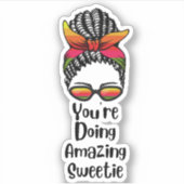 Sie tun phantastisch süß aufkleber (Vorderseite)