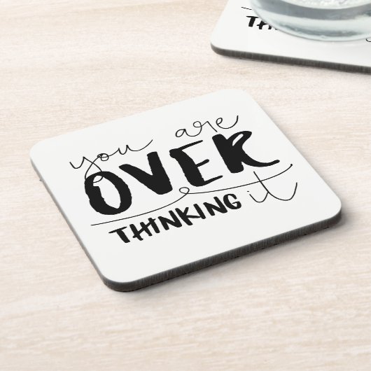 Sie überdenken es untersetzer (Linke Seite)