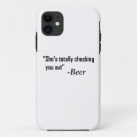 "Sie überprüft dich komplett" - Bier
