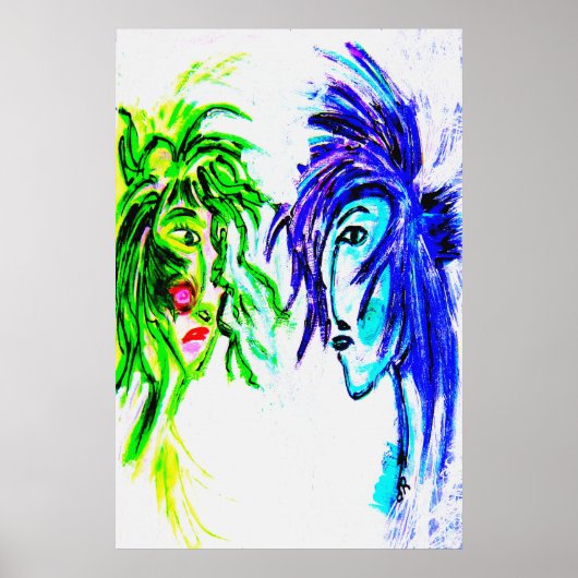 Sie und ich 24x36 poster (Vorne)