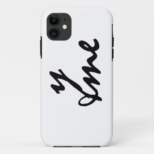 Sie und ich Case-Mate iPhone hülle (Rückseite)