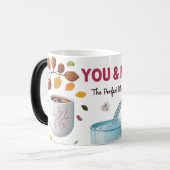 Sie und ich - die perfekte Mischung | Wärmeoffensi Verwandlungstasse (Vorderseite Links)