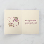 Sie und ich feiertagskarte (Innenseite)