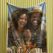 Sie und ich | Foto für Personalisierte Paare Fleecedecke