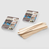 Sie und ich. FotoCollage der Erinnerungen. Holzpla Fächer (Non-assembled)