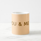 Sie und ich, individuelle Tasse (Mittel)