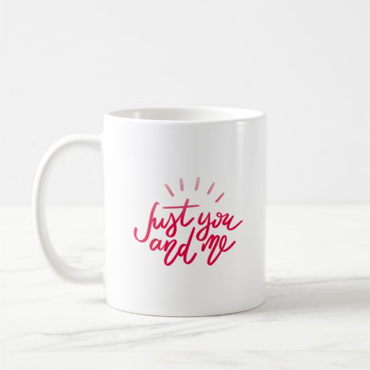 Sie und ich kaffeetasse (Links)