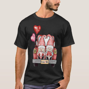 Sie und ich kommen zu Valentinstag Paaren T-Shirt