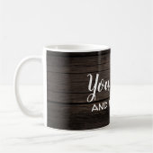"Sie und ich" mit/Personalisierung Kaffeetasse (Links)