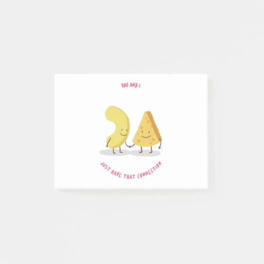 Sie und ich nur diese Verbindung Mac N Chef Post-it Klebezettel (Vorderseite)